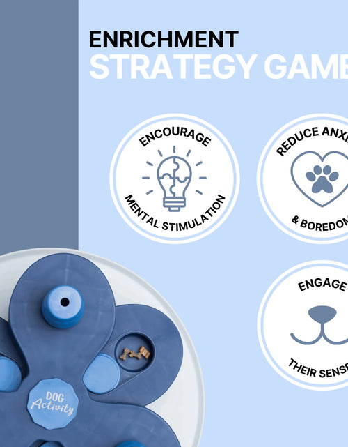 Load image into Gallery viewer, Dog Activity Chess Strategy Game, Level 3, Advanced Dog Puzzle Toy, Treat Dispenser
